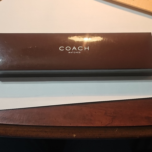 Coach Metallic Silver Link Watch main image 6